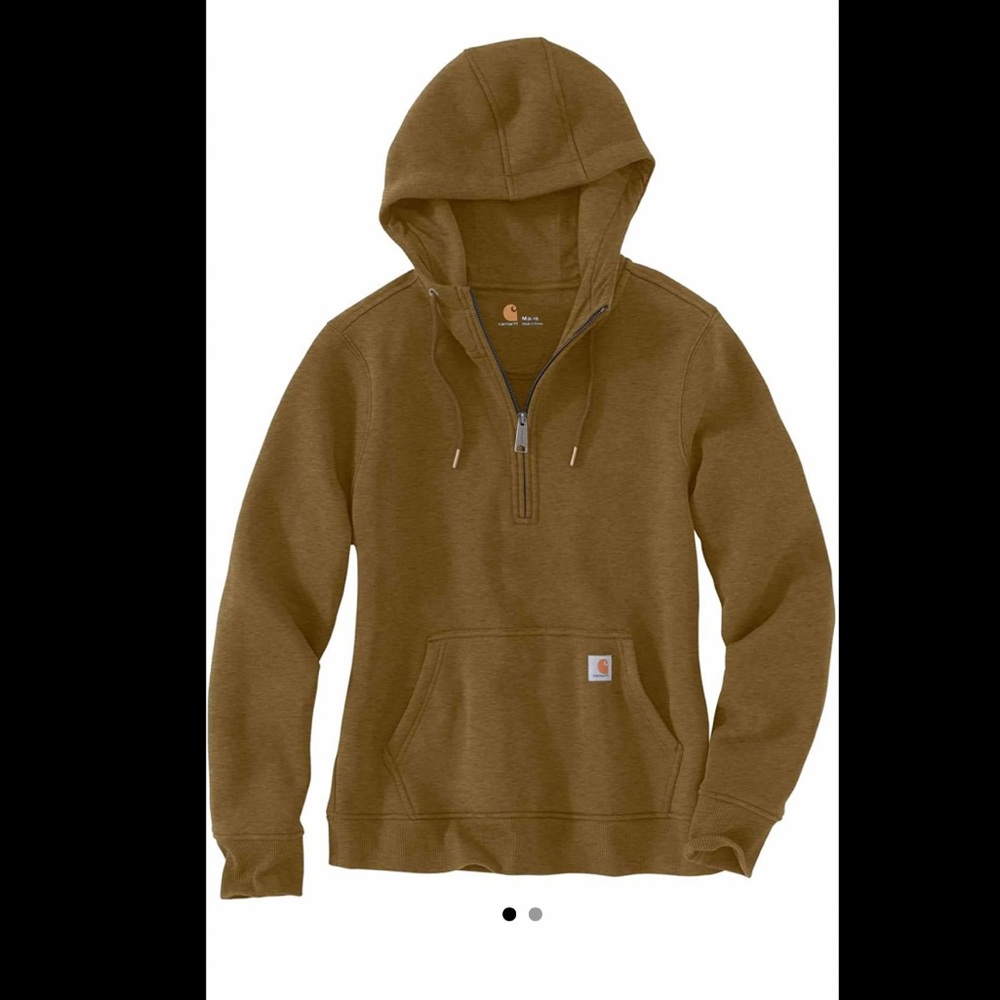 Carhartt half-zip hooded sweater